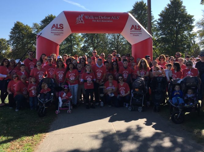 NeuEon Group Photo at ALS Walk 2017